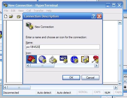 hypertermical setup for pic18f4520