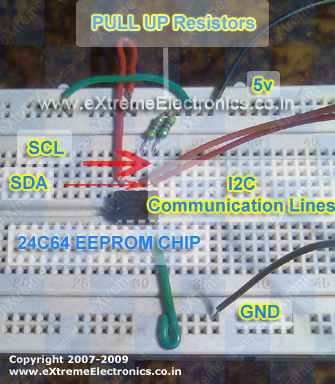 using 24c eeprom with avr  atmega32 chip