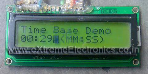 LCD interface with AVR MCU