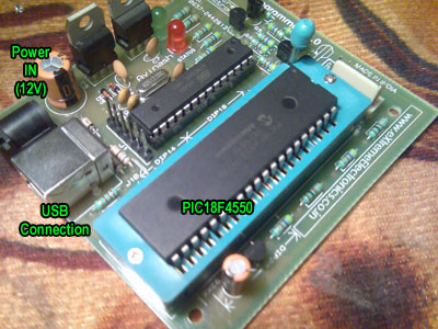 usb pic programmer  hardware