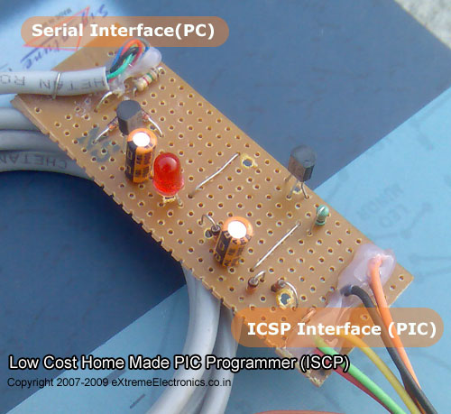 serial port based icsp 
