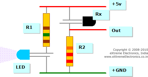 Robotics IR Sensor schematic